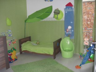 grünes Kinderzimmer