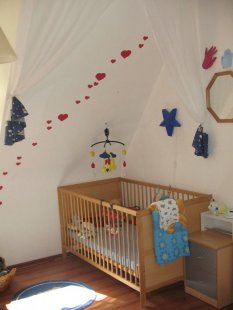 Schlaf und Babyzimmer